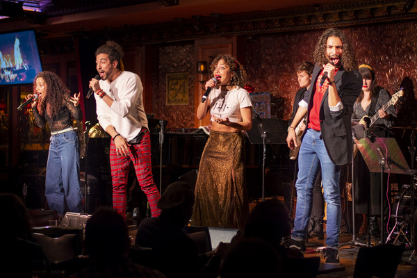 Photo Flash: The Saunders Family In FAMILY DINNER: HOLIDAY EDITION At Feinstein's/54 Below Image