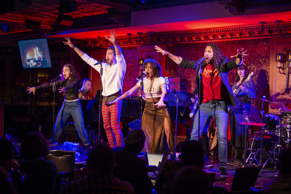 Photo Flash: The Saunders Family In FAMILY DINNER: HOLIDAY EDITION At Feinstein's/54 Below Image