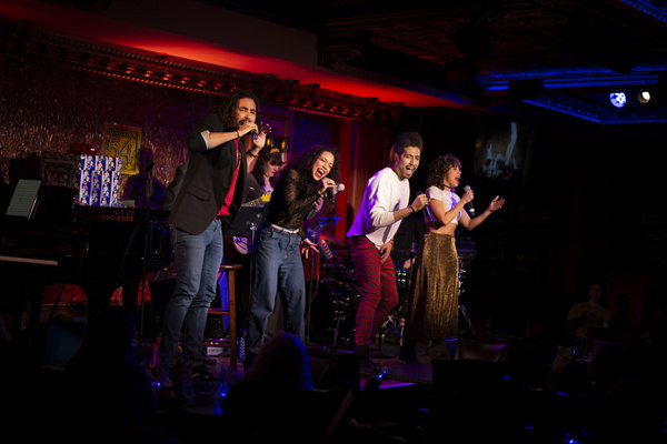 Photo Flash: The Saunders Family In FAMILY DINNER: HOLIDAY EDITION At Feinstein's/54 Below Image