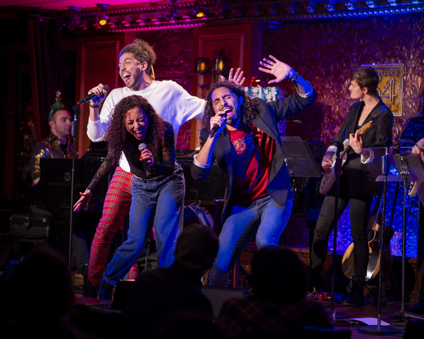 Photo Flash: The Saunders Family In FAMILY DINNER: HOLIDAY EDITION At Feinstein's/54 Below Image