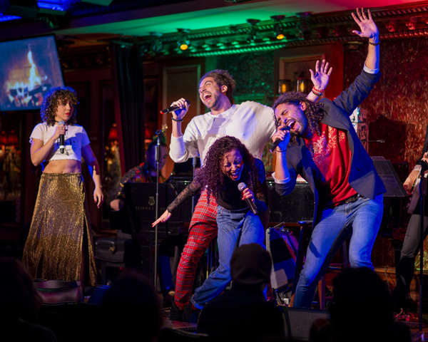 Photo Flash: The Saunders Family In FAMILY DINNER: HOLIDAY EDITION At Feinstein's/54 Below Image