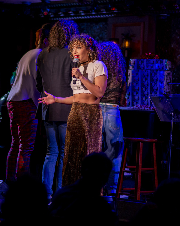 Photo Flash: The Saunders Family In FAMILY DINNER: HOLIDAY EDITION At Feinstein's/54 Below Image