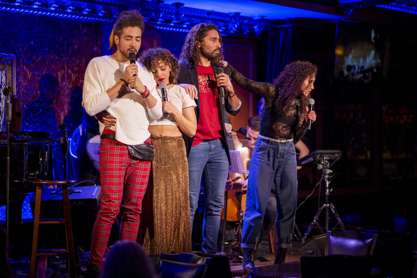 Photo Flash: The Saunders Family In FAMILY DINNER: HOLIDAY EDITION At Feinstein's/54 Below Image