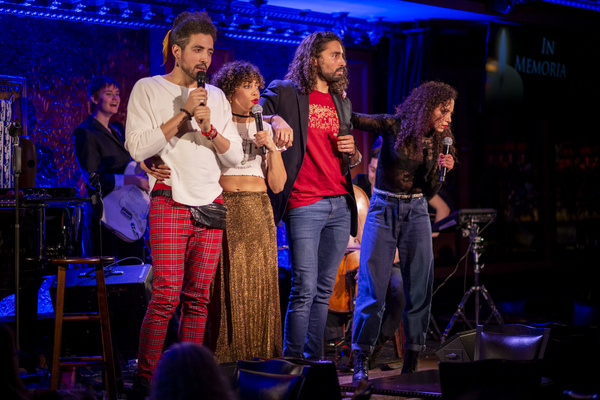 Photo Flash: The Saunders Family In FAMILY DINNER: HOLIDAY EDITION At Feinstein's/54 Below Image