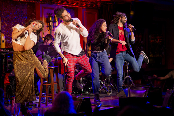 Photo Flash: The Saunders Family In FAMILY DINNER: HOLIDAY EDITION At Feinstein's/54 Below Image