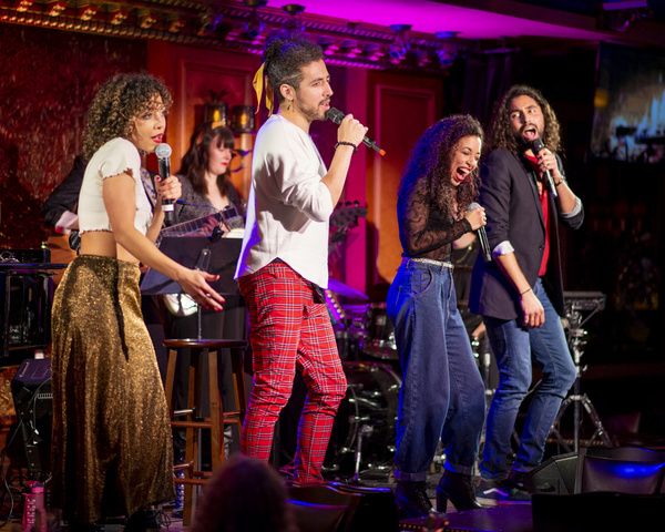 Photo Flash: The Saunders Family In FAMILY DINNER: HOLIDAY EDITION At Feinstein's/54 Below Image