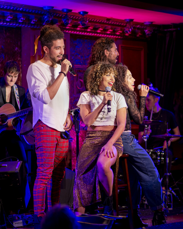 Photo Flash: The Saunders Family In FAMILY DINNER: HOLIDAY EDITION At Feinstein's/54 Below Image