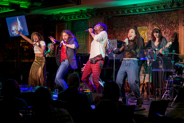 Photo Flash: The Saunders Family In FAMILY DINNER: HOLIDAY EDITION At Feinstein's/54 Below Image