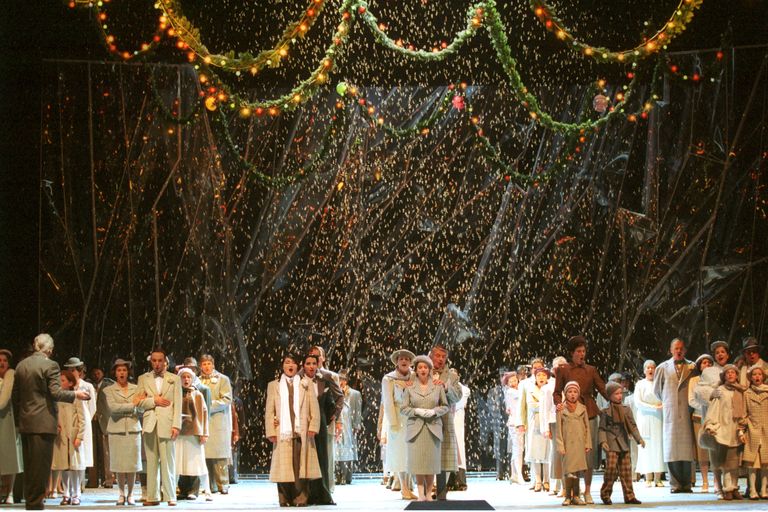 Review: LA BOHÈME at Staatsoper Unter Den Linden --
2 promising young voices buried in a listless, uninspired production Image