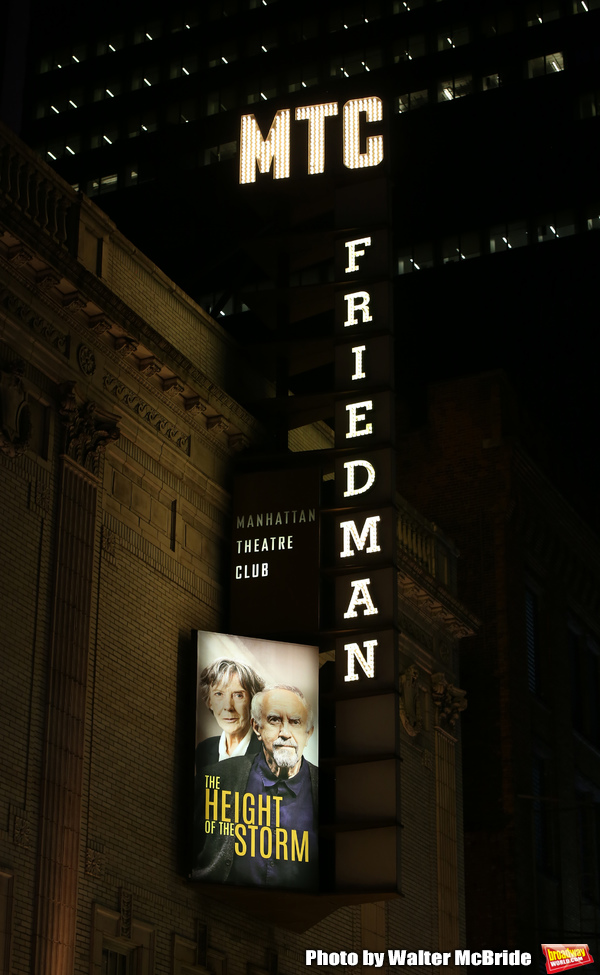 Broadway Opening Night Theatre Marquee for the MTC  production of  "The Height Of The Photo