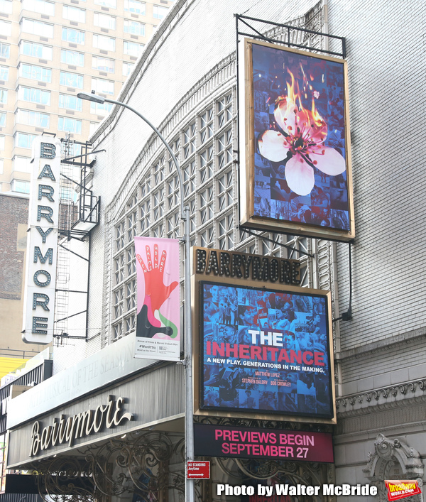 Theatre Marquee unveiling for Broadway's production of the Matthew Lopez play 