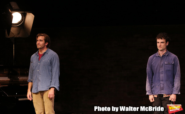 Jake Gyllenhaal and Tom Sturridge during the Broadway Opening Night performance Curta Photo