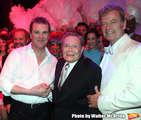 Backstage with Douglas Hodges, Jerry Herman, Kelsey Grammer & the ensemble cast
durin Photo
