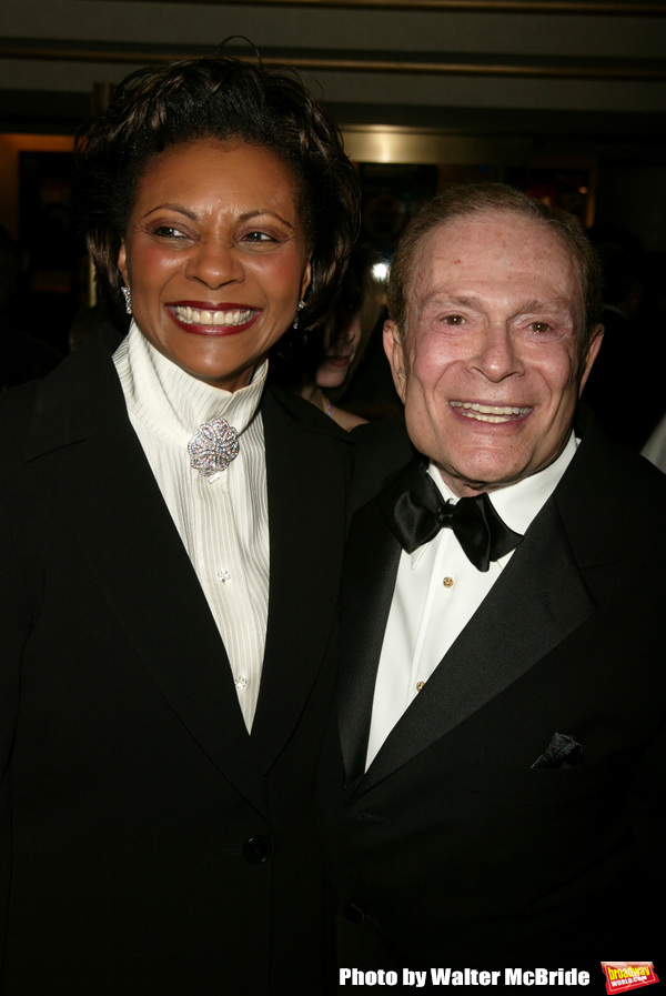 Leslie Uggams and Jerry Herman attending the Opening Night performance for
â€˜LA  Photo