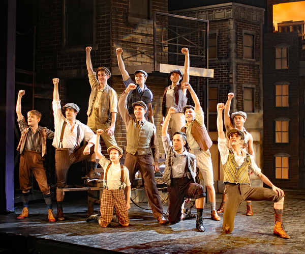 Photo Flash: First Look At NEWSIES At White Plains Performing Arts Center Image
