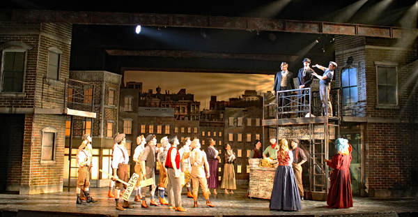 Photo Flash: First Look At NEWSIES At White Plains Performing Arts Center Image