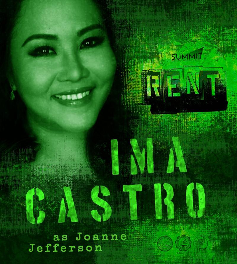 Ima Castro Joins the Cast of RENT in Dumaguete City; Show Opens 21 Feb. 2020 