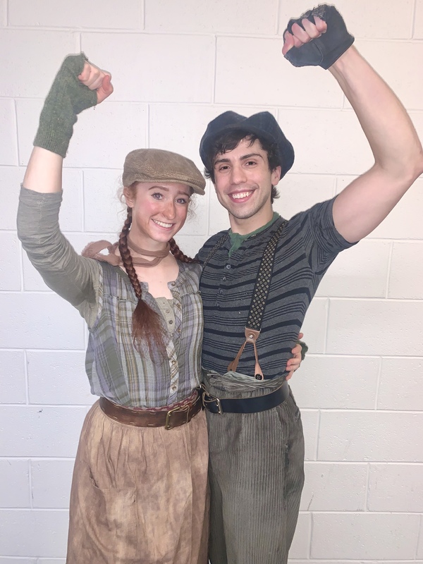 Photo Flash: Arena Stage NEWSIES Grants Teen's Wish to Perform Image