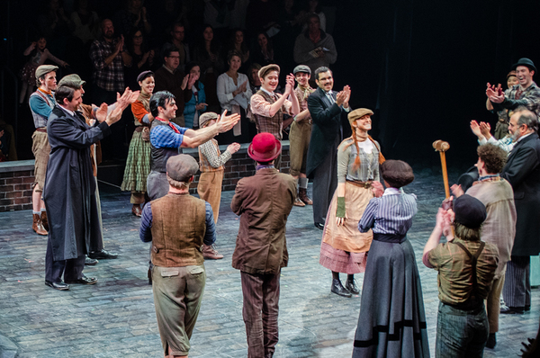 Photo Flash: Arena Stage NEWSIES Grants Teen's Wish to Perform Image