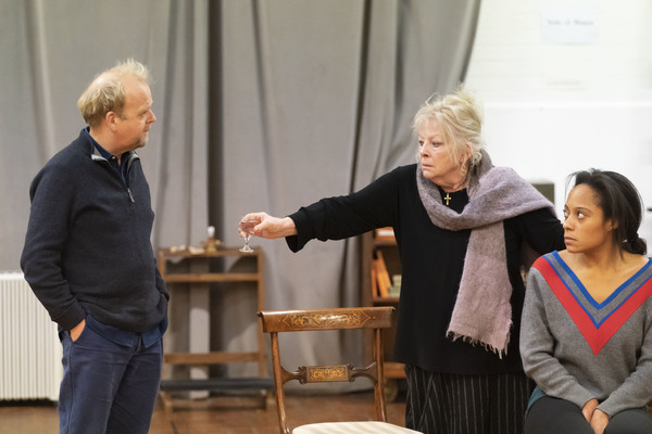 Photo Flash: Inside Rehearsal For UNCLE VANYA at the Harold Pinter Theatre 