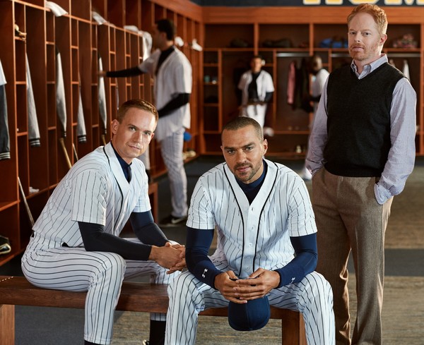 Patrick J. Adams, Jesse Williams and Jesse Tyler Ferguson Photo