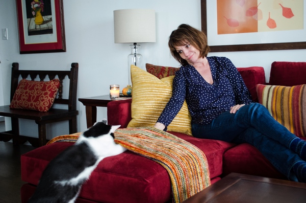 Tails of Broadway: Beth Leavel Plays Around with Malcolm!  Image