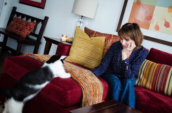 Tails of Broadway: Beth Leavel Plays Around with Malcolm! Image
