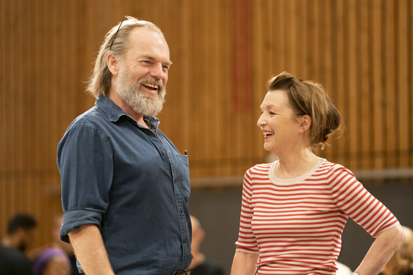 Photo Flash: Inside Rehearsal For THE VISIT at the National Theatre Image
