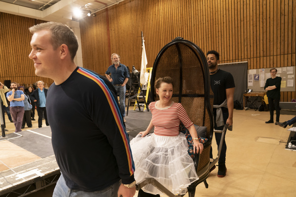 Photo Flash: Inside Rehearsal For THE VISIT at the National Theatre 