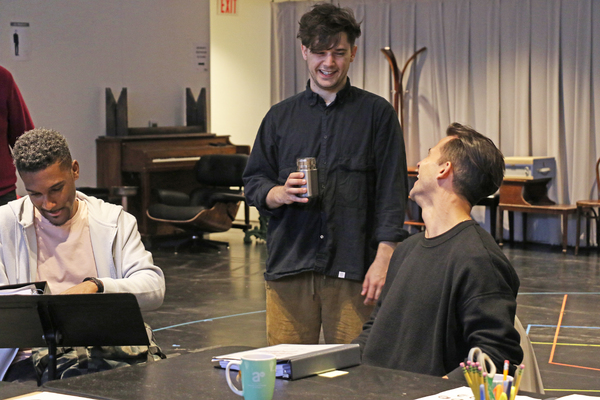 Photo Flash: Michael Arden-Directed MAYBE HAPPY ENDING Begins Rehearsals 