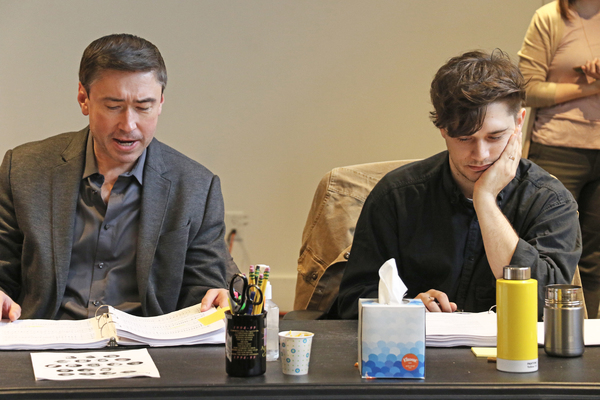 Photo Flash: Michael Arden-Directed MAYBE HAPPY ENDING Begins Rehearsals 