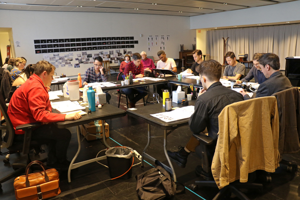 Photo Flash: Michael Arden-Directed MAYBE HAPPY ENDING Begins Rehearsals Image