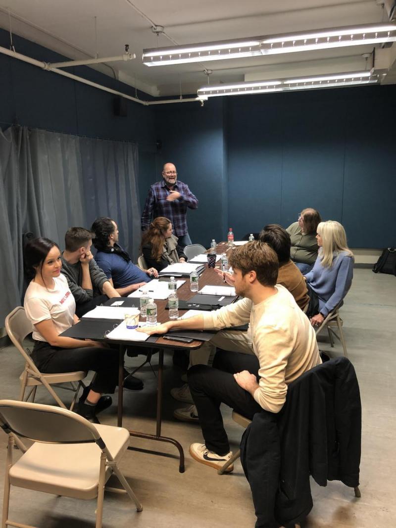 Photo Flash: ABNORMAL Begins Rehearsals At Theatre Row, NYC 