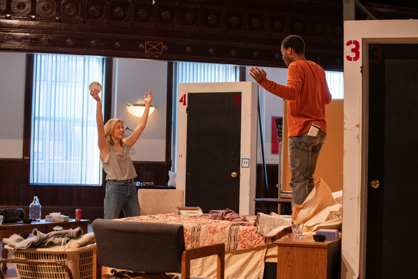 Photo Flash: Inside Rehearsal For Steppenwolf Theatre Company's BUG by Tracy Letts 