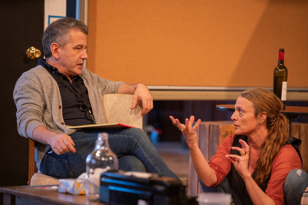 Photo Flash: Inside Rehearsal For Steppenwolf Theatre Company's BUG by Tracy Letts Image
