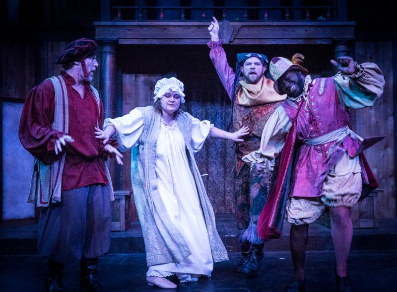 Review: 20/20 Vision Does A Double Take During TWELFTH NIGHT at The Shakespeare Tavern Playhouse  Image