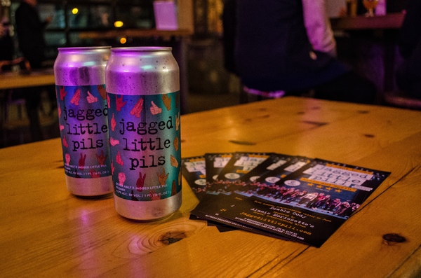Photo Coverage: JAGGED LITTLE PILL Cast Raises a Glass of Other Half Brewery's Jagged Little Pils! Image