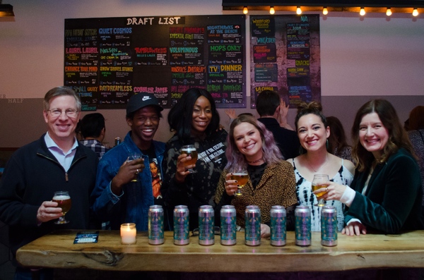Photo Coverage: JAGGED LITTLE PILL Cast Raises a Glass of Other Half Brewery's Jagged Little Pils! Image