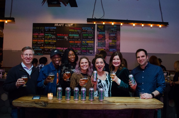 Photo Coverage: JAGGED LITTLE PILL Cast Raises a Glass of Other Half Brewery's Jagged Little Pils! Image