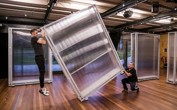 Photo Flash: Inside Rehearsal For Frantic Assembly's I THINK WE ARE ALONE Image