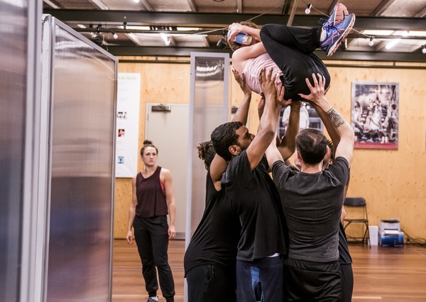 Photo Flash: Inside Rehearsal For Frantic Assembly's I THINK WE ARE ALONE Image