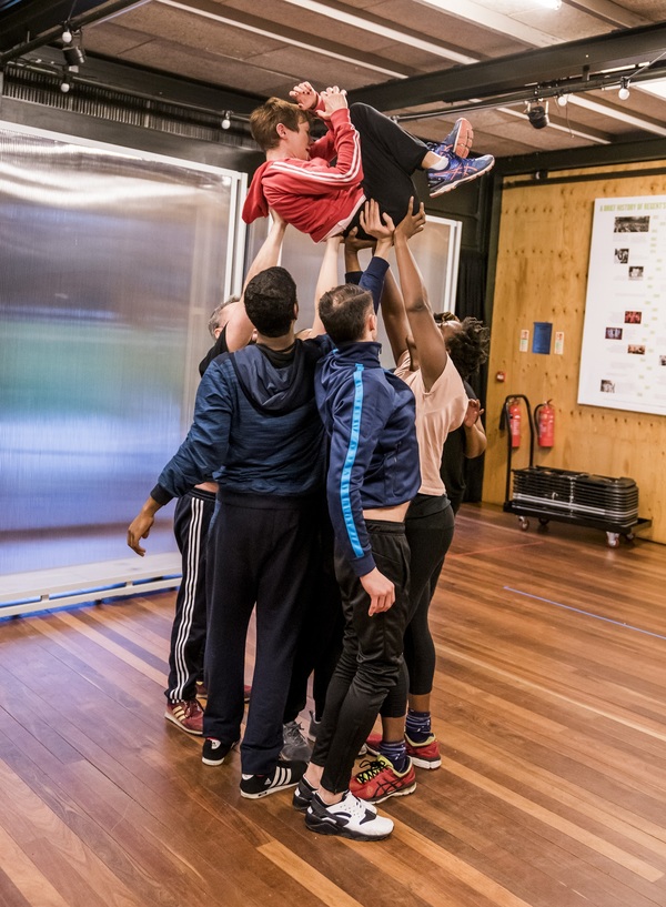 Photo Flash: Inside Rehearsal For Frantic Assembly's I THINK WE ARE ALONE Image