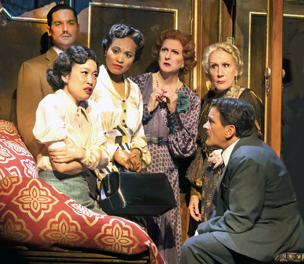 Photo Flash: First Look at MURDER ON THE ORIENT EXPRESS at Asolo Rep Image