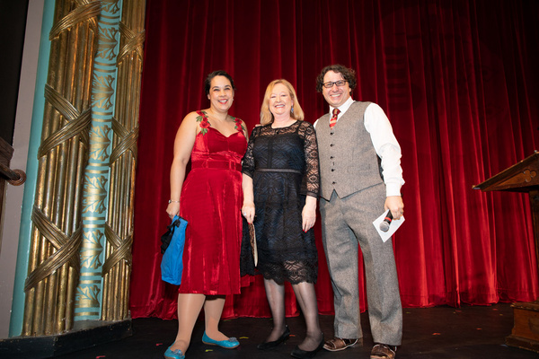 Sarah Barnard, Fiona Santos and Jason Brantman Photo