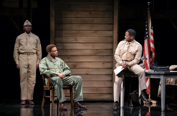 Photo Flash: First Look at David Alan Grier, Blair Underwood & More in A SOLDIER'S PLAY on Broadway Image