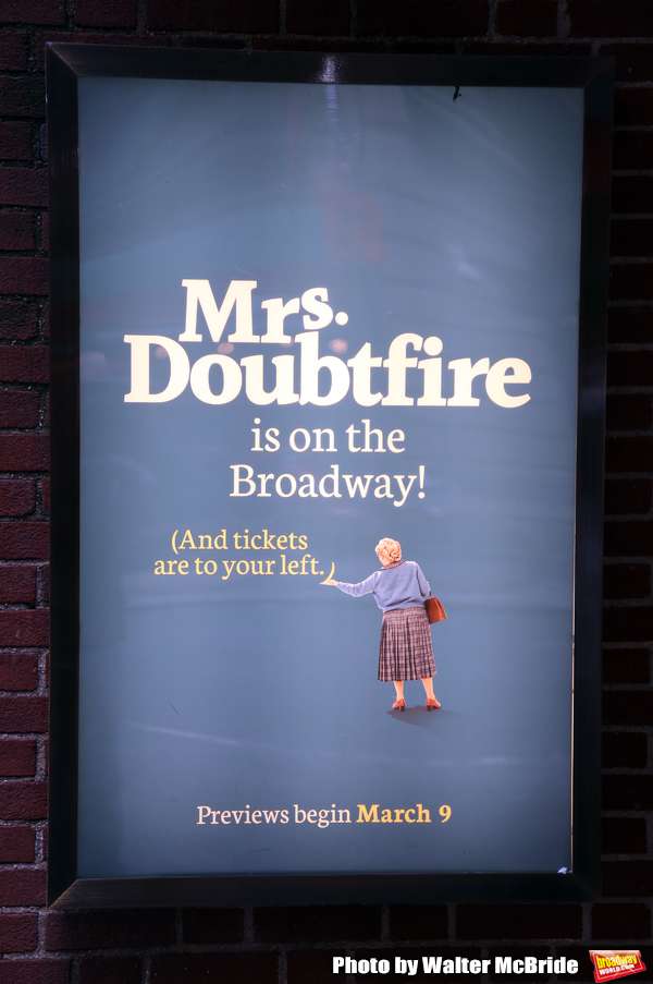 Up on the Marquee: MRS. DOUBTFIRE Arrives on Broadway Image