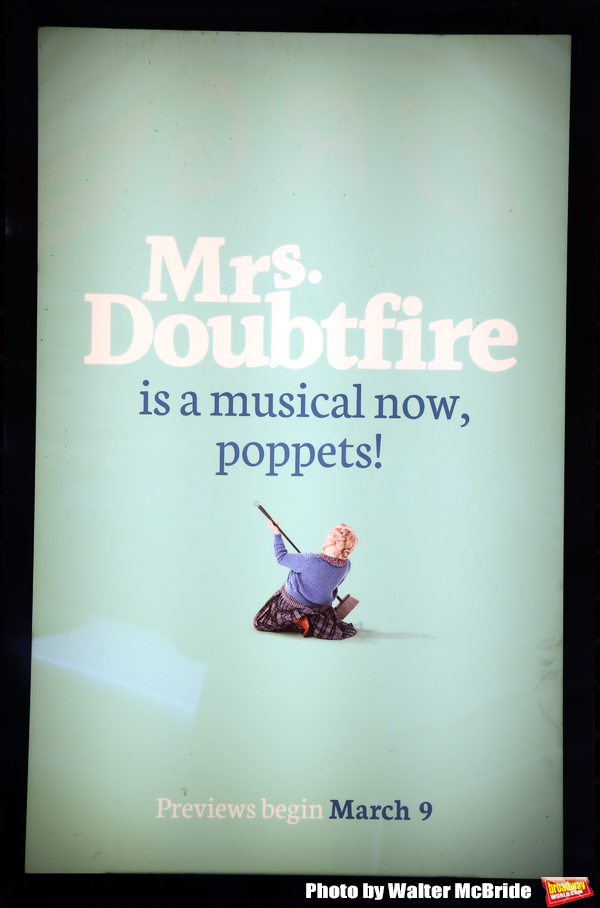 Up on the Marquee: MRS. DOUBTFIRE Arrives on Broadway Image