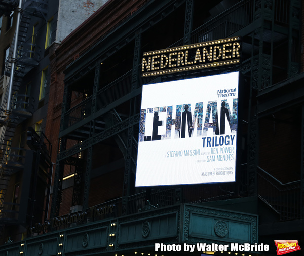 Up on the Marquee: THE LEHMAN TRILOGY Image