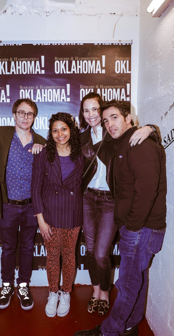 Photo Flash: Sam Rockwell Stops By OKLAHOMA! On Broadway Image