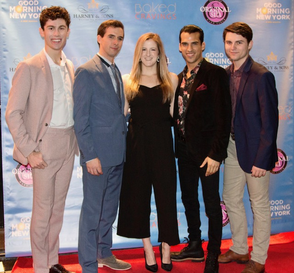 Photo Flash: GOOD MORNING NEW YORK Celebrates Opening Night Image